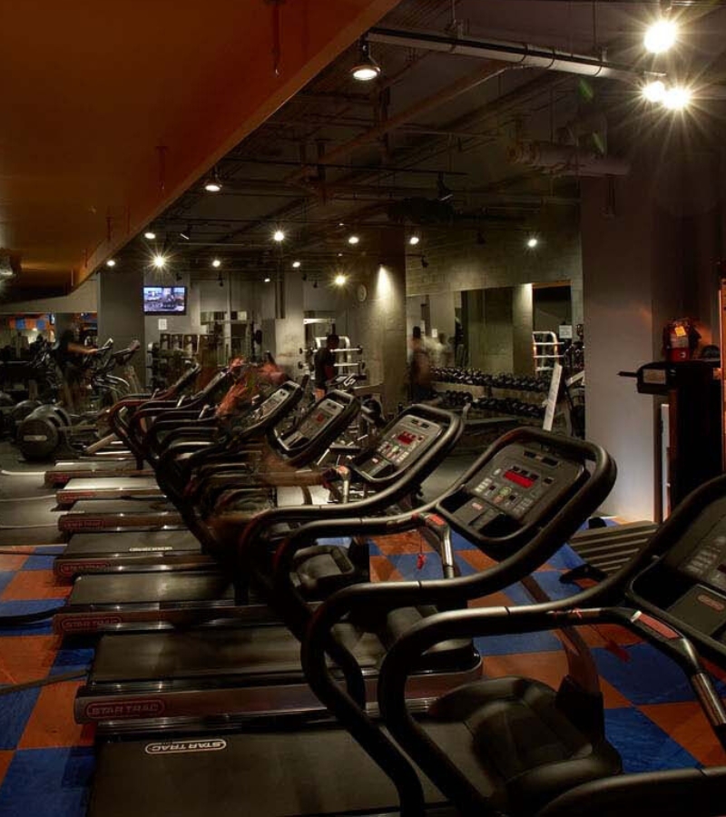 Cardio floor in the best gym in NYC near me